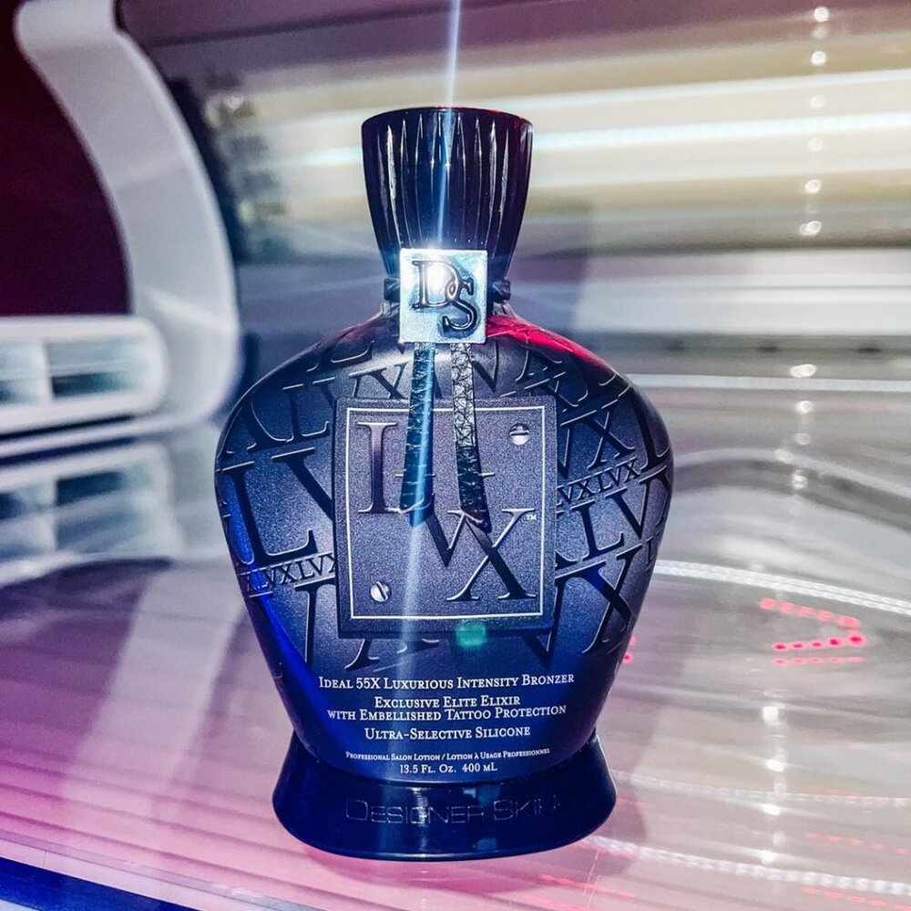 Designer Skin LVX 55x Luxurious Intensity Bronzer Tanning Lotion 13.5oz